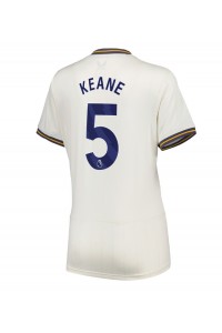 Everton Michael Keane #5 Voetbaltruitje 3e tenue Dames 2024-25 Korte Mouw